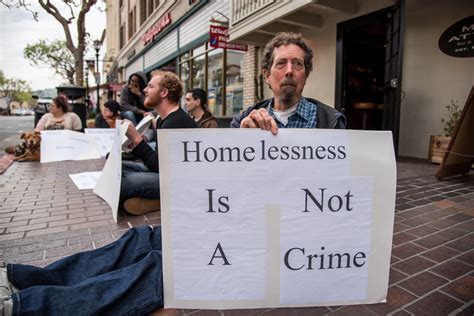 homeless against the law